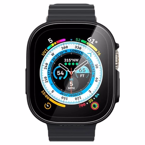Spigen Thin Fit 360 -suojakuori Apple Watch Ultra 49 mm -mallille, musta