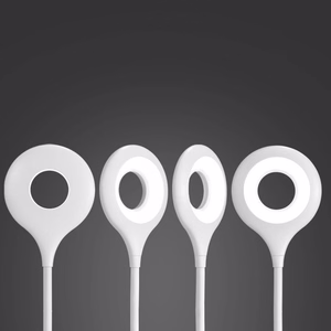 Mini Wozinsky langaton LED-lukuvalo klipsillä + USB-C kaapeli - valkoinen