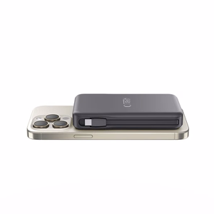Tech-Protect LifeMag PB31 Power Bank MagSafe 10000mAh 15W USB-C / USB-A / Sisäänrakennetut USB-C / Lightning-kaapelit - musta