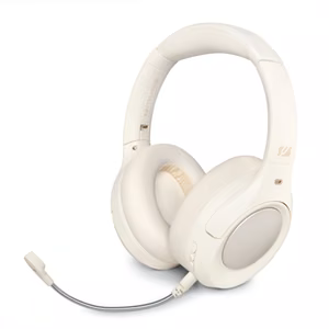 Muse Headphones M-295 ANCW Bluetooth Over-Ear Microphone White Noise canceling Wireless