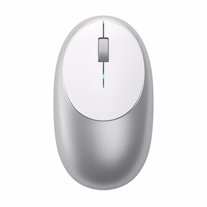 Langaton hiiri Satechi 1200 dpi bluetooth M1 hopeinen