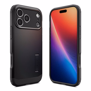 Spigen Tough Armor T Mag Magsafe Suojakuori iPhone 17 Pro:lle musta