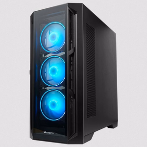 Kotelo CHIEFTEC APEX ARGB, MidiTower, ei sisälly, ATX, MicroATX, MiniITX, musta, GA-01B-TG-OP