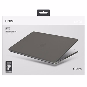 Uniq Claro kotelo MacBook Air 13 (2022) - harmaa