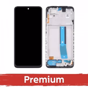 LCD-näyttö yhteensopiva Xiaomi Redmi Note 11S (4G) / Poco M4 Pro 4G musta kehyksellä OEM