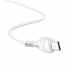 Kaapeli USB A - Micro USB Hoco 1 m X37 valkoinen