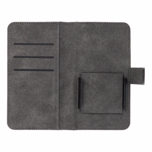 Läppäsuojakuori iPhone 12 / 13 / Samsung S6 / A5 2016 / Xcover 4 / S22 / Huawei P8 2017:lle Common Book koko S musta