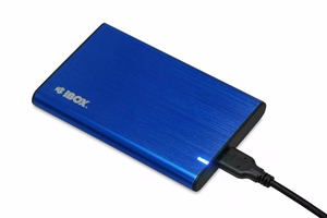 iBox HD-05 HDD/SSD enclosure Blue 2.5"