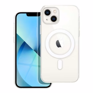 Suojakuori iPhone 13:lle Clear Mag Cover (STR / CAMERA PROTECTION) MagSafe-yhteensopiva läpinäkyvä