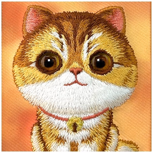 Nimmy Big Eyed Pet 2.0 Cat Suojakuori iPhone 17 Prolle - Oranssi