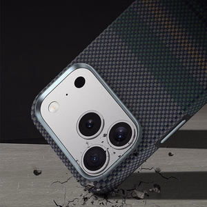 Benks Magnetic Armor Pro Aurora 600D -kevlar-kuori (C.K.FL.AP.SR.A073) iPhone 18 Pro Max / 17 Pro Max -puhelimiin, kameran ohjauspainikkeella