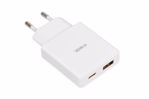 iBox ILUC43W mobiililaitteiden laturi universaali valkoinen AC