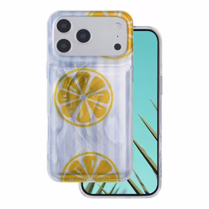 Ultra Trendy Summer suojakuori iPhone 17 Pro Max 6,9" sitruuna