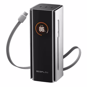 Varavirtalähde EcoFlow RAPID Pro 20000 230W (sisäänrakennettu 100W kaapeli)