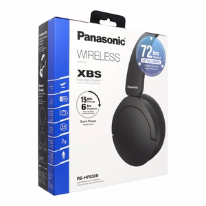 Mustat langattomat PANASONIC RB-HF630BE-K -kuulokkeet ENC-toiminnolla