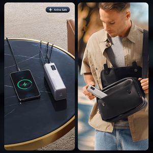 Powerbank Cuktech CUKP200XGLGR 85W 20000mAh 2 x USB-C 1 x USB-A - harmaa