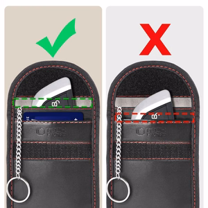 Tech-Protect KLR100 RFID Suojakuori - Musta ja Punainen