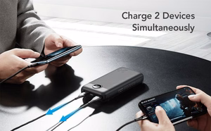 Ulkoinen akku Veger L20S (VP2039PD / W2039PD) PD QC3.0 2A 20000 mAh musta