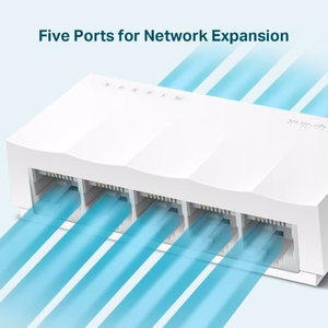 TP-Link LS1005 verkkokytkin hallitsematon Fast Ethernet (10/100) valkoinen