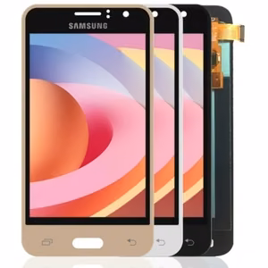 LCD-näyttö yhteensopiva Samsung J120 2016 J1 musta HQ