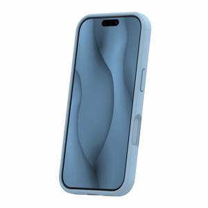 Silikoninen ohut magneettinen suojakuori iPhone 17 Pro Max 6,9 vaaleansininen