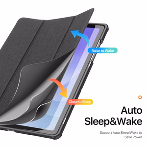 Dux Ducis Domo Suojakuori Samsung Tab A9 Plus 11.0 / Tab A11 Plus 11.0 musta