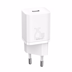Baseus Super Si seinälaturi 1C 25W (valkoinen)