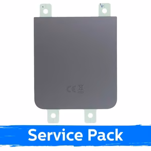 Takakansi yhteensopiva Samsung F741 Z Flip6 / Silver Shadow / (Service Pack)