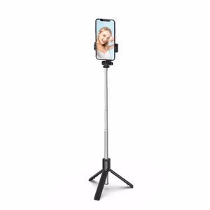 Selfiekeppi WRY1S teleskooppijalusta 0.7m puhelimelle - musta