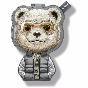 Magneettinen riipus Nimmy Cool&Cute 2.0 Bear harmaa