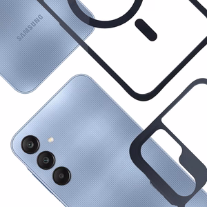 3mk Satin Armor MagCase Samsung Galaxy A25 5G:lle - läpinäkyvä