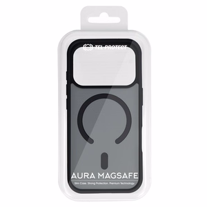 Tel Protect Aura Matte Magsafe suojakuori Iphone 17 Pro Max, musta