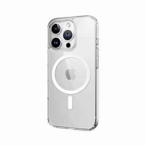 Rock Crystal Series Magneettinen Suojakuori iPhone 16 Plus:lle läpinäkyvä