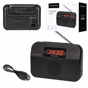 Kruger&Matz KM0825 -kannettava analoginen radio
