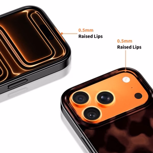 Tech-Protect Lamano MagSafe Suojakuori iPhone 17 Pro Max:lle - Musta ja punainen