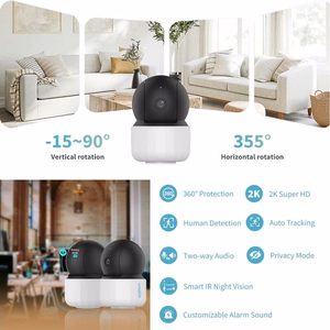 UNIARCH 3MP sisäkäyttöön Pan &amp; Tilt Wi-Fi kamera