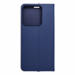 Läppäsuojakuori Xiaomi Redmi NOTE 13 5G:lle Luna Book Carbon sininen