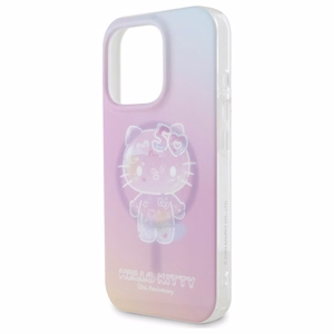 Hello Kitty IML 50th Anniversary Magsafe iPhone 16 Pro:lle Suojakuori - Vaaleanpunainen