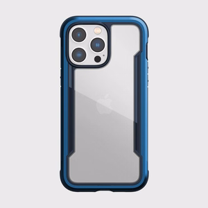 Raptic X-Doria Shield Case iPhone 14 Pro Max panssaroitu suojus sininen