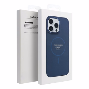 Suojakuori Samsung A37 Frame Mag Cover MagSafe-yhteensopiva laivastonsininen