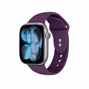 Crong Liquid strap for Apple Watch 44 / 45 / 46 / 49 mm, plum