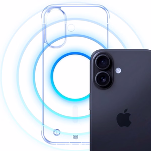 3mk Just20g MagCase Suojakuori iPhone 16 Plus:lle - läpinäkyvä