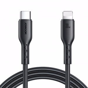 Joyroom Flash-Charge Series SA26-CL3 USB-C / Lightning Kaapeli 30W 1m - musta
