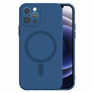 TEL PROTECT MagSilicone Suojakuori iPhone 11 Pro:lle laivastonsininen