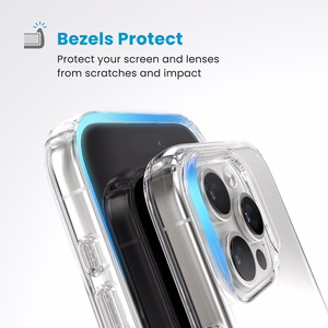 Speck GemShell -suojakuori iPhone 16 Pro:lle, Clear