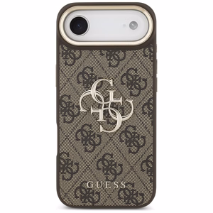 GUESS 4G Big 4G Classic Logo -suojakuori iPhone Airille - ruskea ja kulta