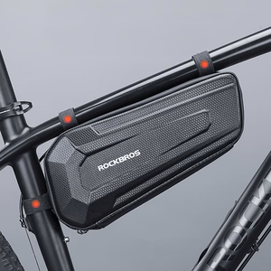 Rockbros B66 vedenpitävä polkupyörän runkolaukku - musta