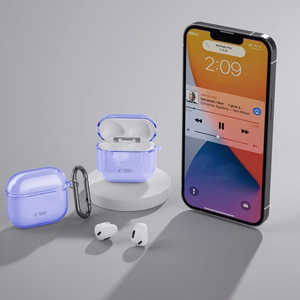 Tech-Protect FlexAir Suojakuori AirPods 4 -kuulokkeille - violetti
