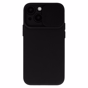 Camshield Soft Suojakuori Samsung Galaxy A15 4G/5G:lle musta