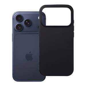 Silikoninen suojakuori iPhone 17 PRO:lle musta